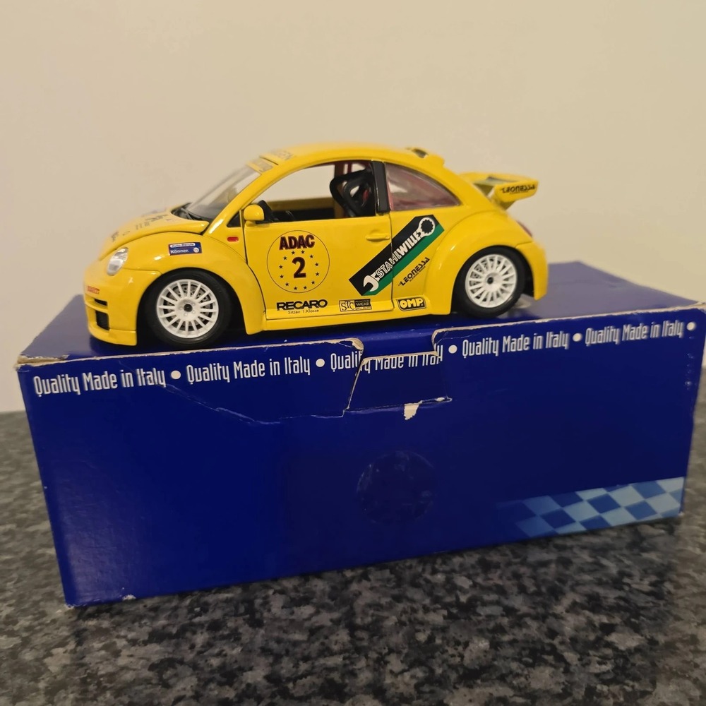 Bburago Yellow Volkswagon Bug